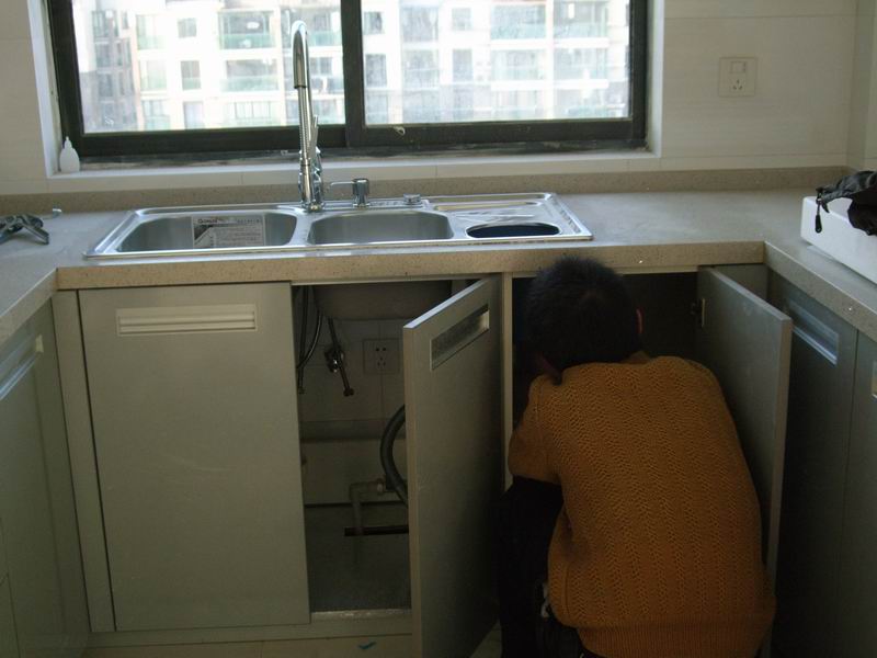 机安装效果图 侧吸油烟机安装 ...