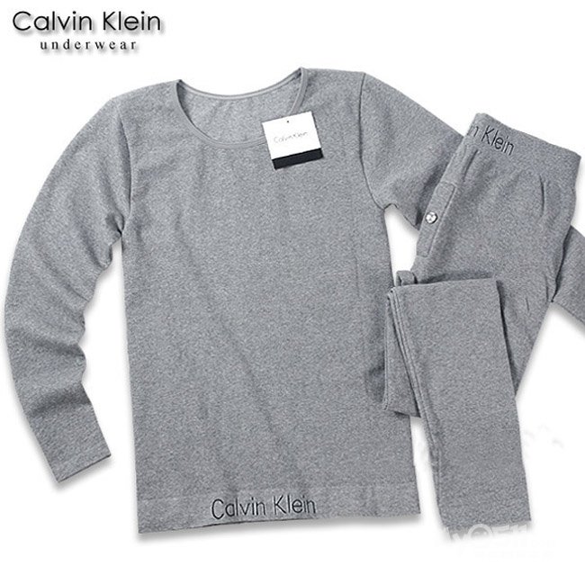 *热卖ck保暖内衣 圆领V领秋衣秋裤* 男女潮流时