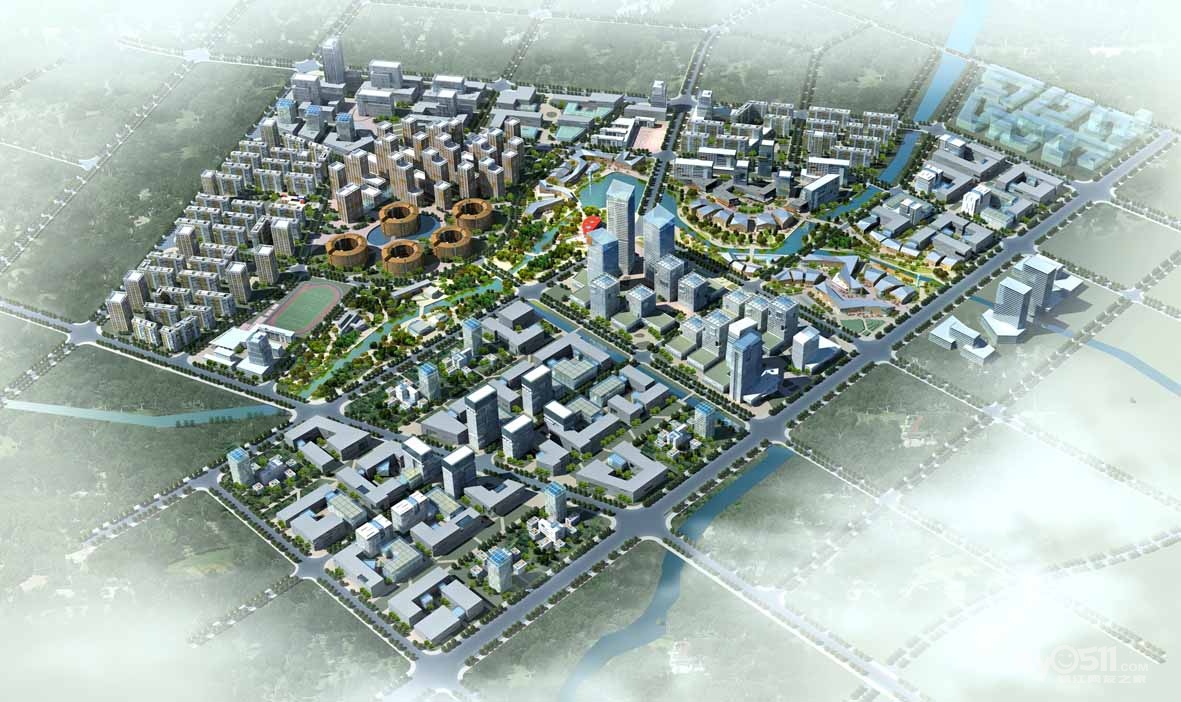 镇江论坛-丁卯科技新城效果图-『聚焦镇江』 -  by
