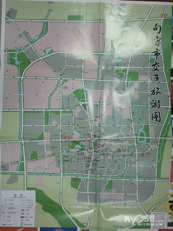句容市地图图片