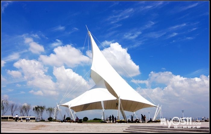 [海滨线]日照、金沙滩海边广场、<em>沂水</em>地下大峡