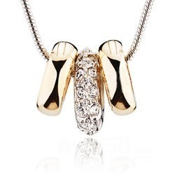 奥地利水晶项链、手链、耳环、耳钉、戒指 让