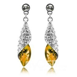 奥地利水晶项链、手链、耳环、耳钉、戒指 让