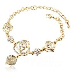 奥地利水晶项链、手链、耳环、耳钉、戒指 让