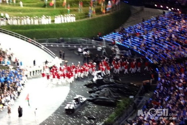 伦敦开幕式时日本队被坑出场根本没参加点火仪