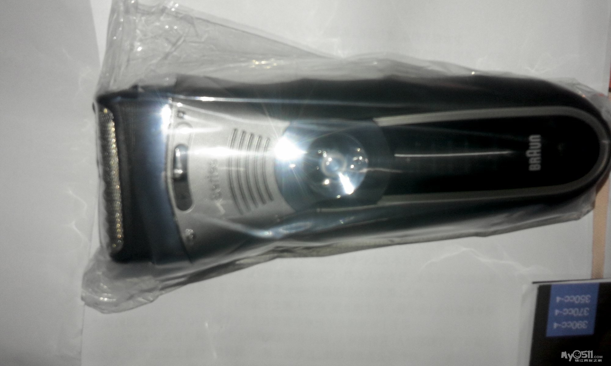 美国带回 全新德国博朗braun390cc4 剃须刀 电