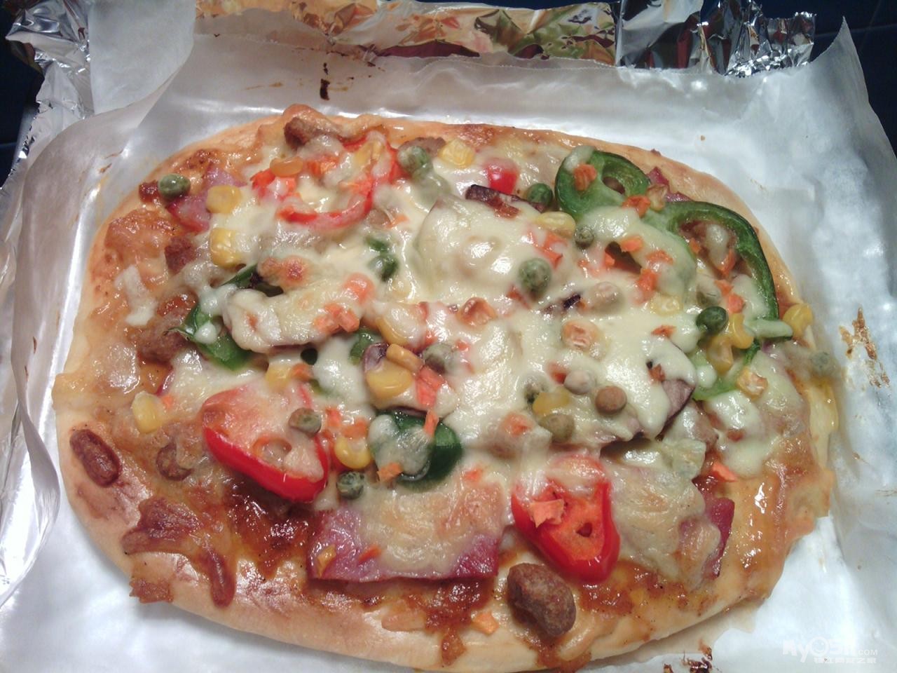 小烤箱也有大味道(第一次做披萨,附教程) - 饮食