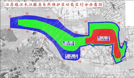 保护区在江心洲北汊