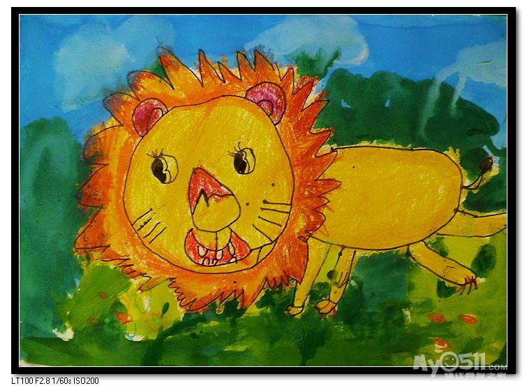 儿童画-家乡的秋天-《少儿画苑》第14届国际少儿书画