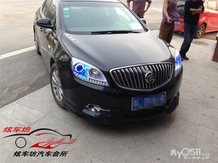 炫车坊汽车会所--英朗GT大灯改装 - 汽修保养装