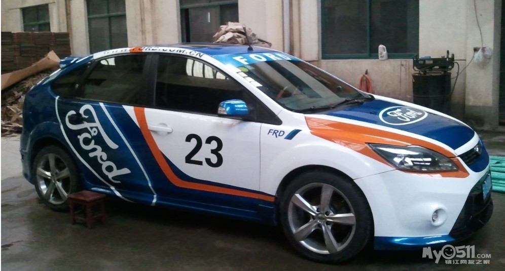 出售经典福克斯17寸OZ轮毂,RS塑料大包围,有