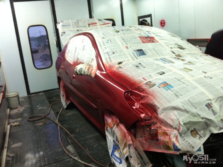 镇江万鑫汽修 汽车保养 板金喷漆 轮毂改装 全车