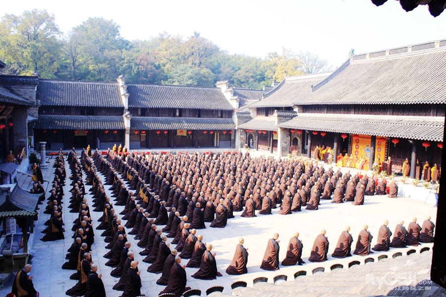 宝华山<em>隆昌</em>寺三坛大戒最后一天啦 - 百姓话题 