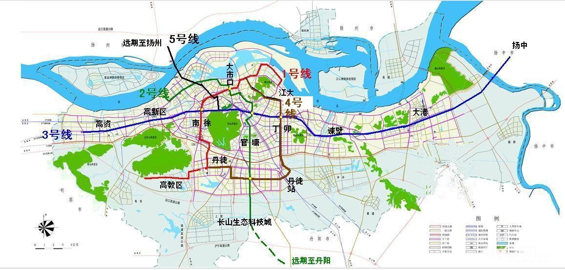 关于建设镇江地铁1号线图片