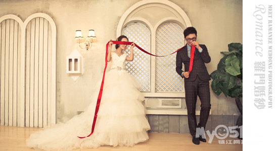 镇江罗门婚纱摄影新照--牵红线 - 罗门婚纱影楼