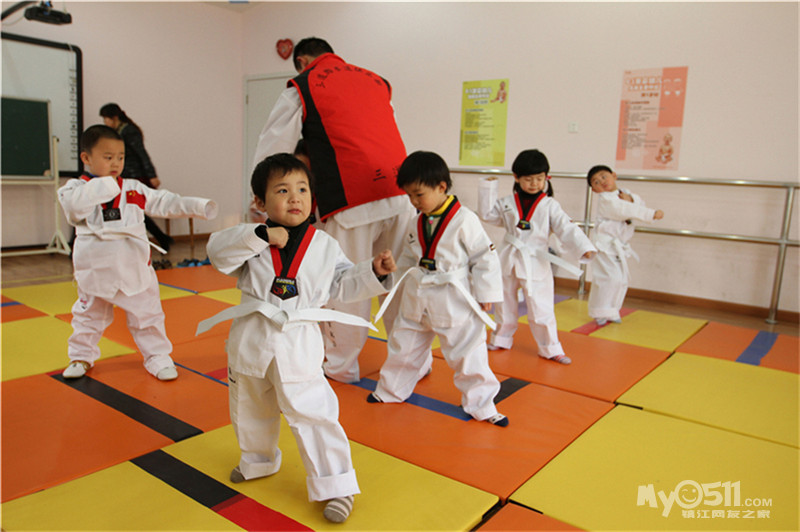 2014春季苗苗班部分同学跆拳道学习照片 - 阳