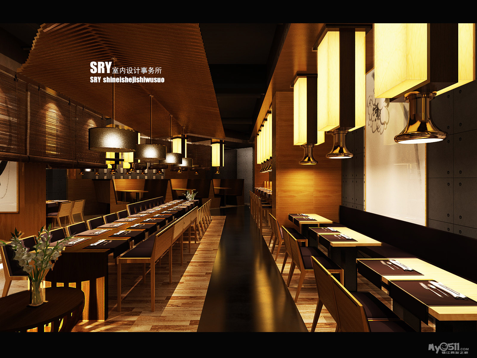 日式料理餐厅设计--《慧家》SRY设计出品《C