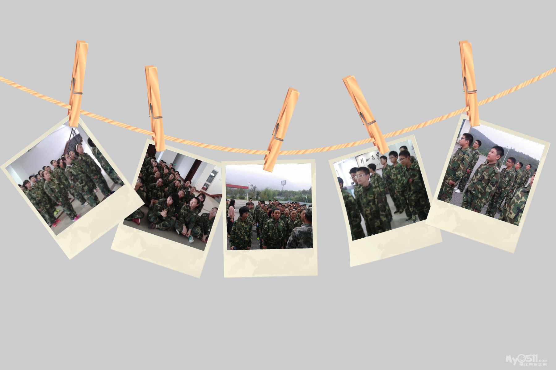 启梦一外 2014级镇江一外新生军训汇报直播