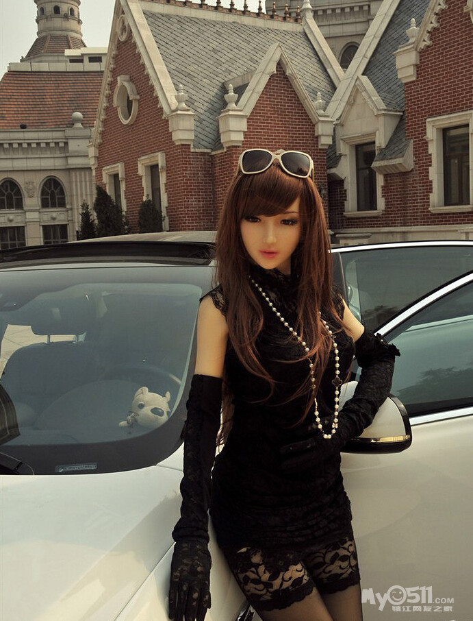 开捷豹的土豪宅男 媳妇当车模. 各种亮瞎眼 [画