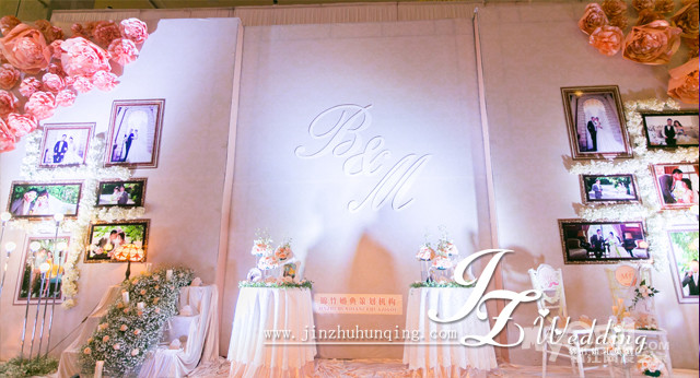 锦竹主题婚礼:嘉禾婚礼晚宴(香槟色) - 摄影婚庆