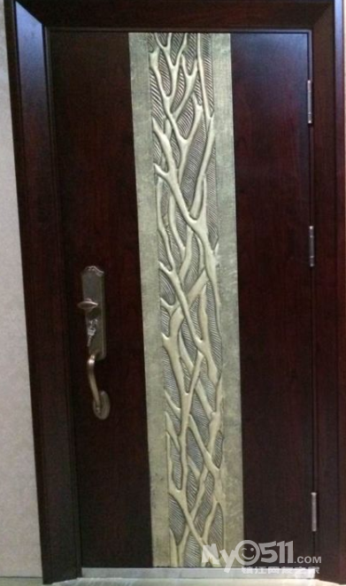2015新款钢质进户门室内门镜面珐琅门上市 - 