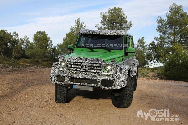 奔驰g63 amg 6x6四轮版 壮士断足何其悲高清图片