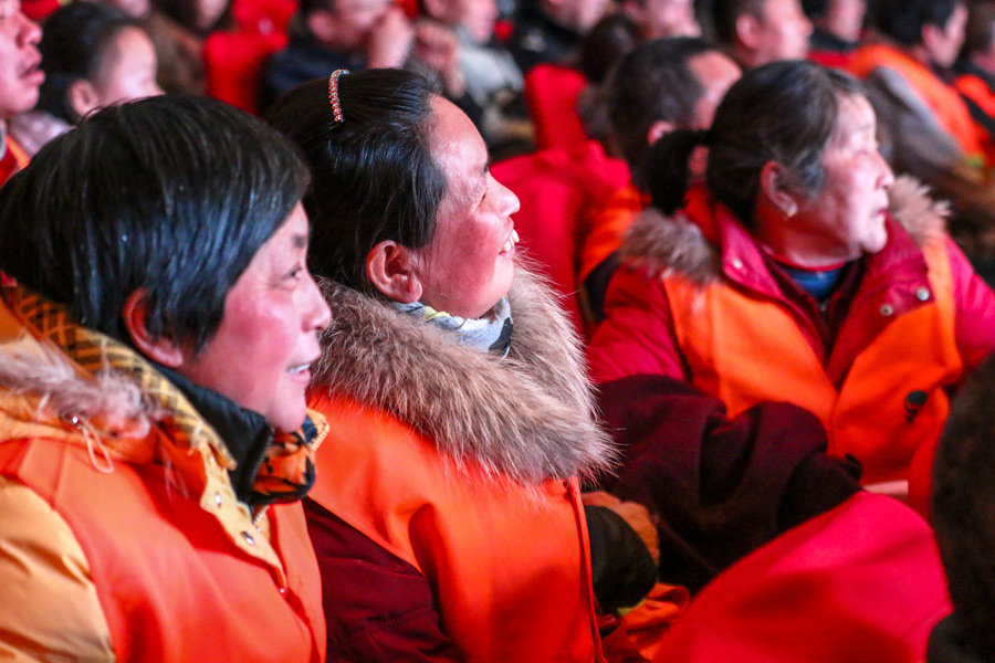 城市因你而美丽--新春慰问环卫工人文艺演出 -