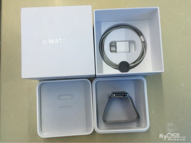 二手苹果手表~38mm苹果手表,标准版不锈钢材