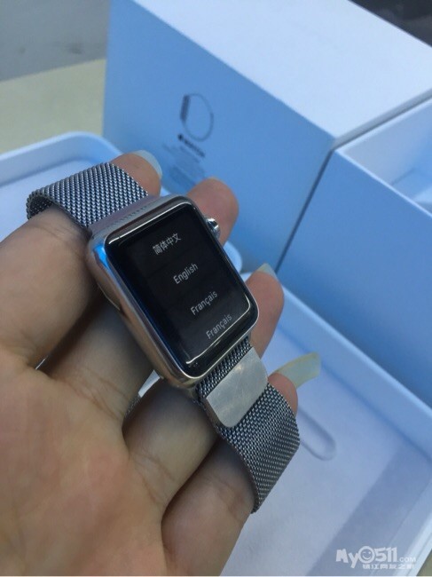 二手苹果手表~38mm苹果手表,标准版不锈钢材