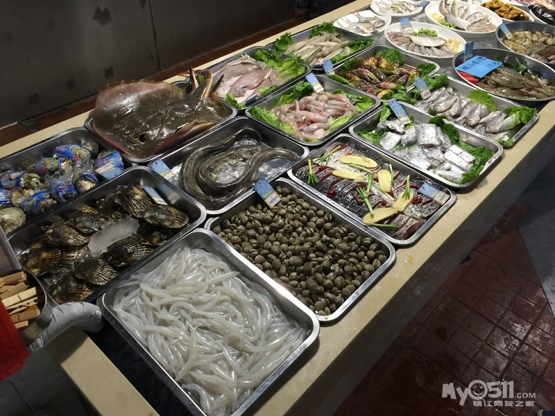 海鲜城门头_三亚海鲜城_江南海鲜城