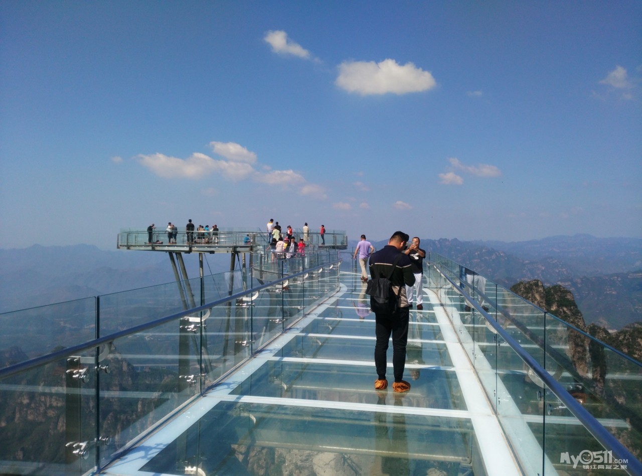 狼牙山玻璃栈道,测试你的恐高指数 - 百姓话题