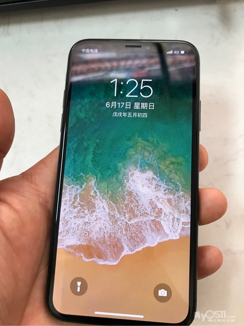 出自用国航全网通iphonex苹果x型号A1865版本