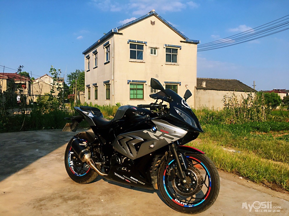 国产宝马永源双缸350趴赛摩托车,600公里准全