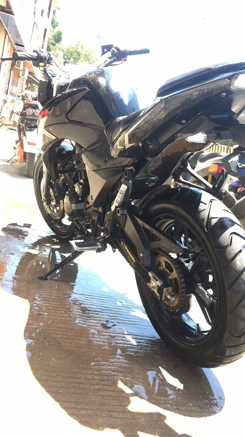 国产宝马永源双缸350趴赛摩托车,600公里准全