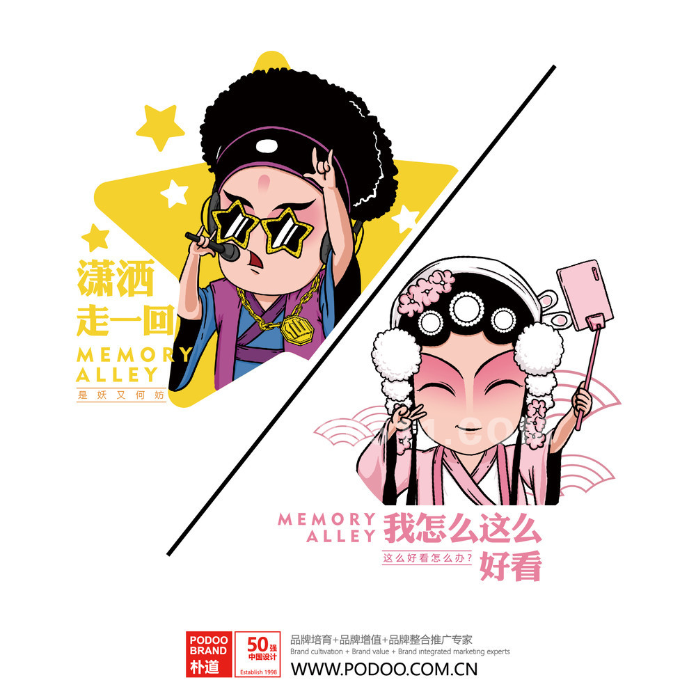 旧物新做,历时四个月完成的q版白蛇传人物主角设计