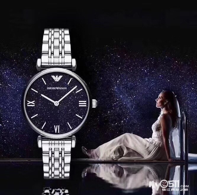 阿玛尼璀璨星空系列女士手表