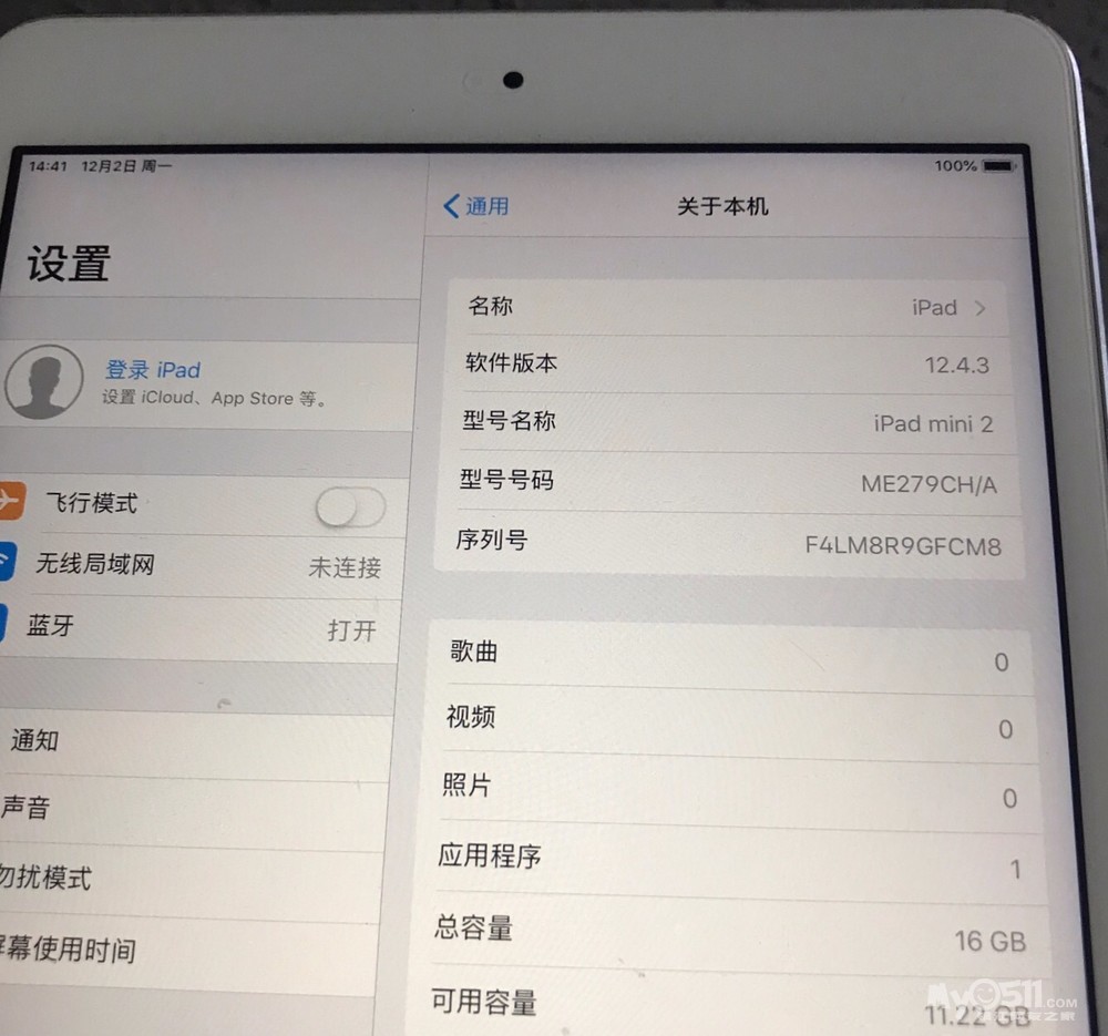 便宜处理国行ipad mini2 16g 一台