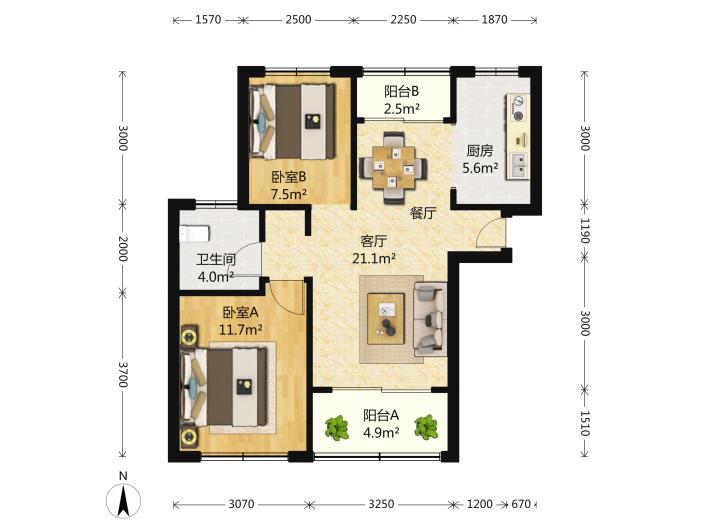 8x8米小楼房设计图