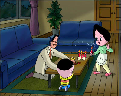小时候,我们一直为大头儿子和小头爸爸而哈哈哈