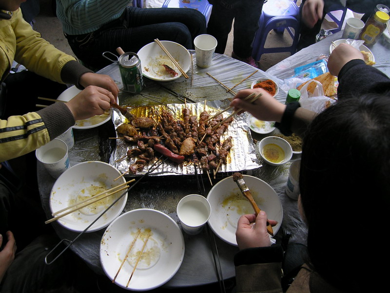 ******雨中南山烧烤行记******