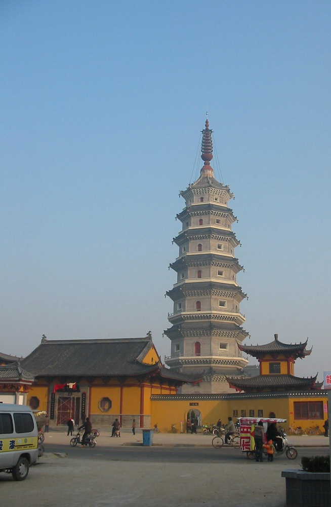 涟水妙通塔开光