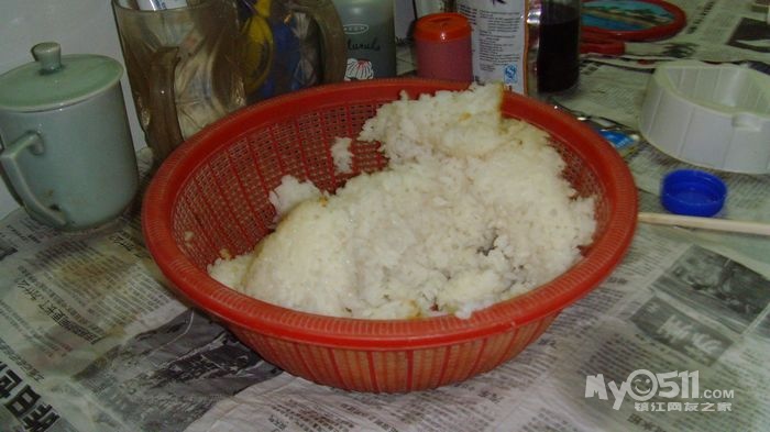 家里就剩米,没钱买菜