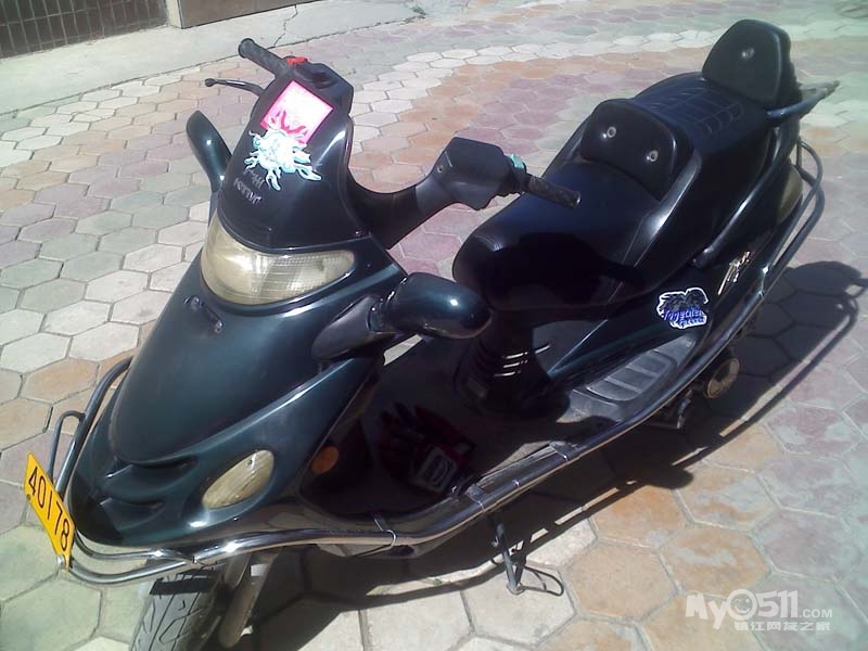 出售精通天马125踏板摩托车(牌照行驶证俱全)(有图)