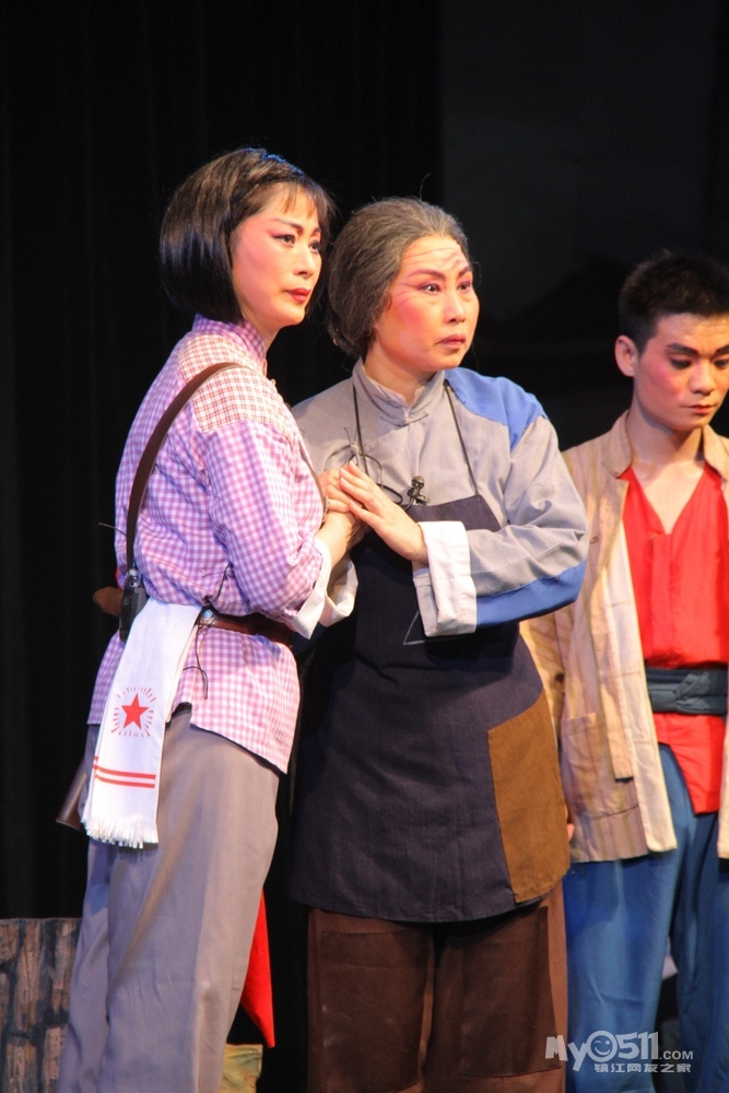 党代表来了-----观红色经典剧杜鹃山