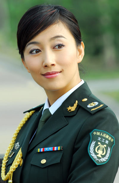 红色美女丁柳元 —————— 喜迎建党90周年