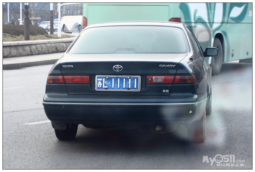 我见过镇江最牛x的摩托车车牌 追拍