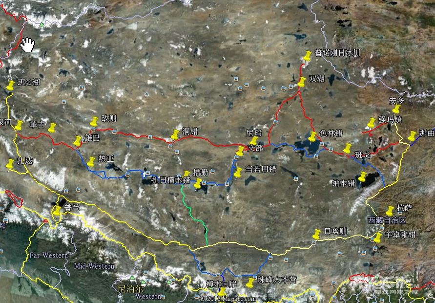 西藏阿里大北线穿越(图片添加中)