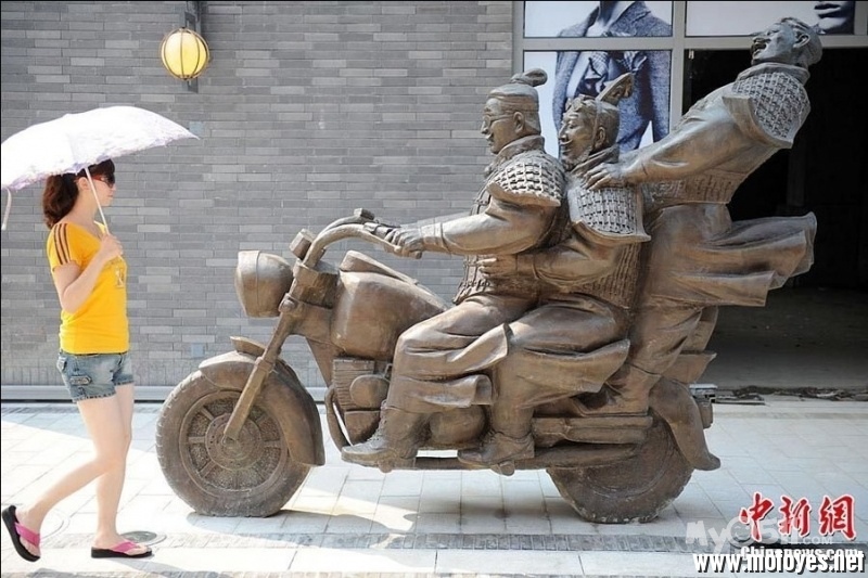 镇江梦溪广场雕像图片