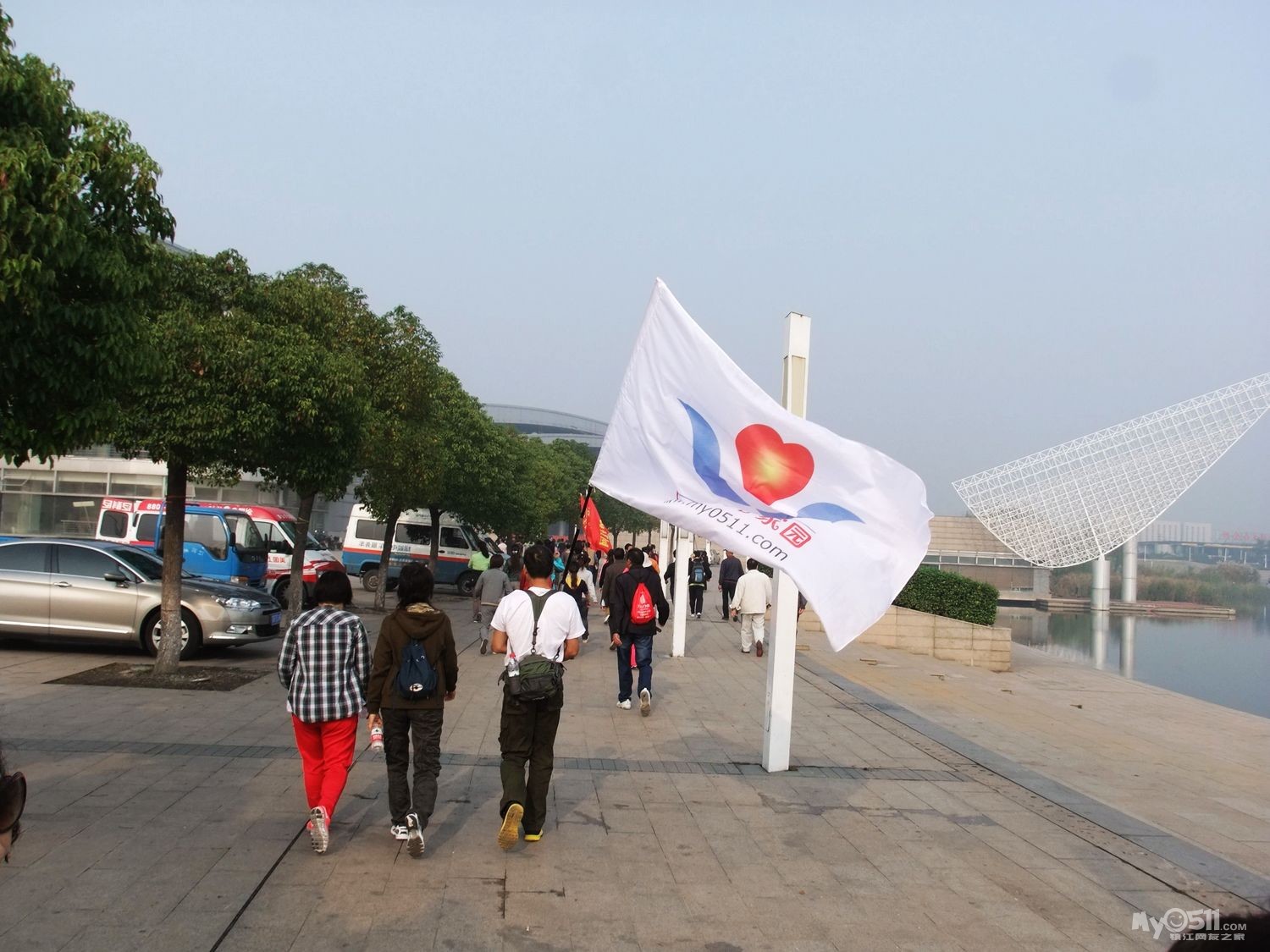 爱心家园去扬州参加宁镇扬城市毅行(照片陆续上传中)