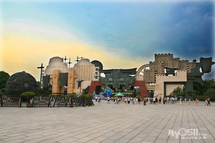 [我們愛旅行投稿]夜遊常州淹城春秋樂園